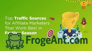 What are the top traffic sources for affiliate marketers?