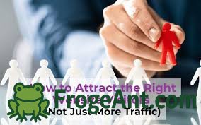 How do I attract visitors who are ready to buy?